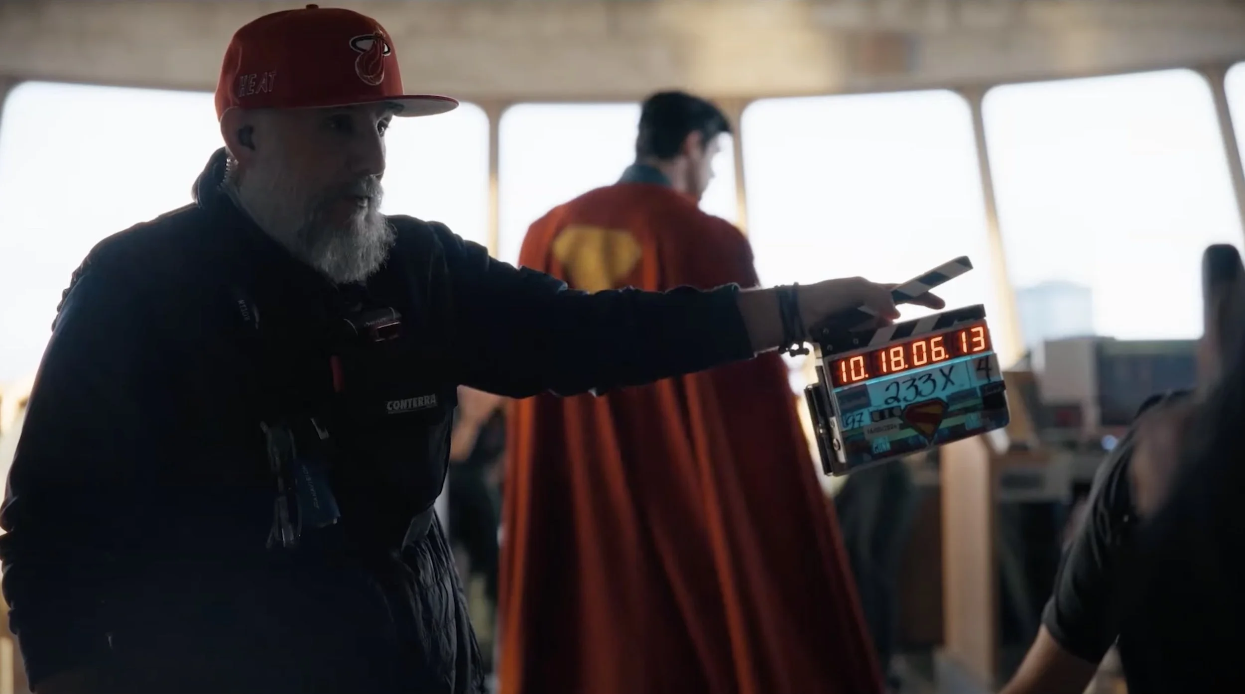 The new Superman behind the scenes focuses on Imax